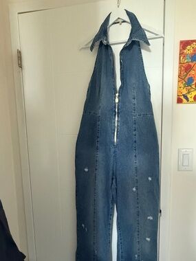 Denim Jumpsuit  – Like New